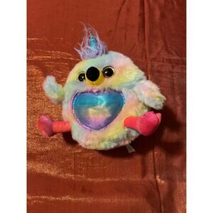 Jazwares Plush Toy Unisex Rainbow Round Unicorn Bird Heart Soft Stuffed Animal
